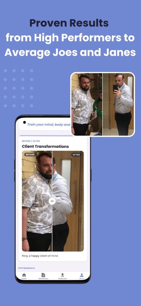 Daily Diesel client transformation before and after results